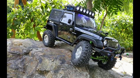 Axial Scx10 Jeep Wrangler Rubicon Hd1080p Youtube