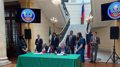 Rusia Y M Xico Firman Un Acuerdo De Cooperaci N Espacial Russia Beyond Es