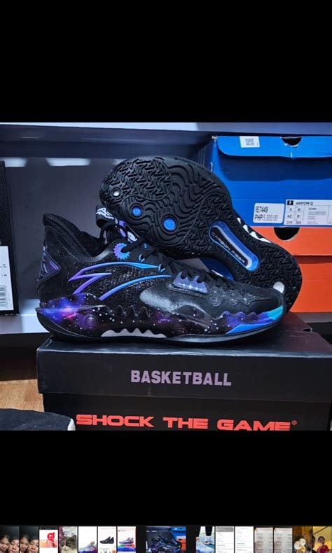 Anta ShockWave 5 “Dark Matter” US 10.5 EU44 Anta Shockwave 5, Men's ...