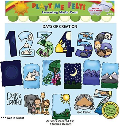 7 Day Days Of Creation Printables