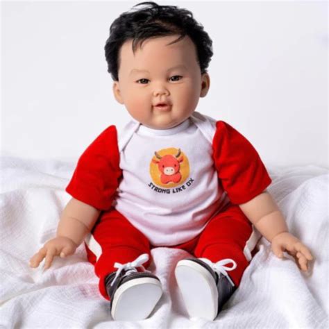 Paradise Galleries Asian Realistic 22 Reborn Baby Doll With Complete