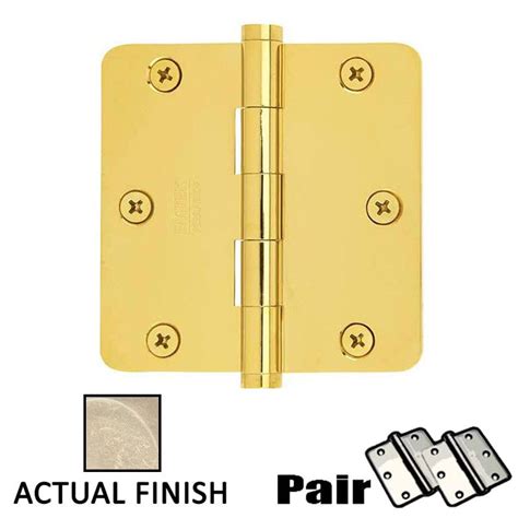 Door Hinges Collection 3 12 X 3 12 14 Radius Steel Residential