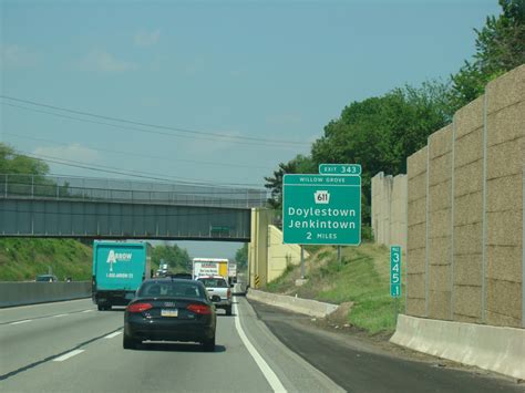 East Coast Roads Interstate Pennsylvania Turnpike Westbound Views