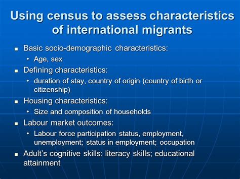 Session Iv The 2010 Round Of Population Censuses United Nations