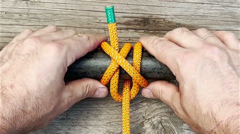 How To Tie A Swing Knot Knots You Need To Know Simple And Fast Youtube