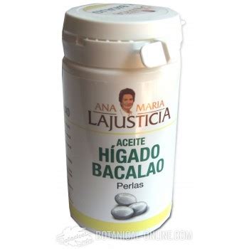 Aceite De H Gado De Bacalao Ana Maria Lajusticia Botanical Online