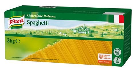 Spaghetti Kg Knorr Collezione Italiana Pasta Nevejan