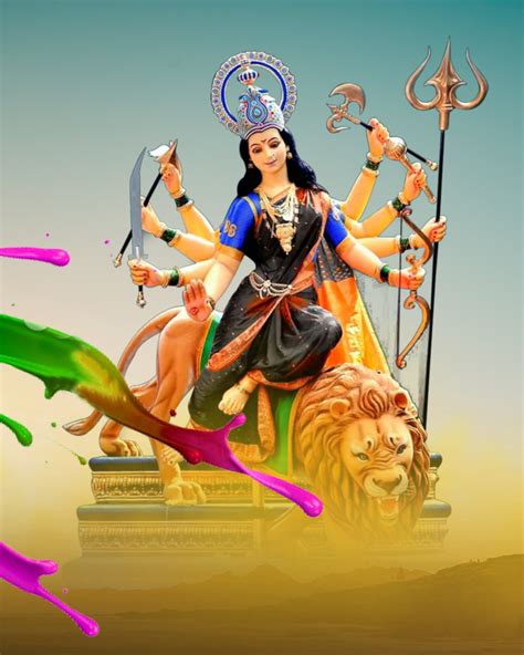 New Latest Cb Photo Editing Navratri Maa Durga Background Hd Cbeditz