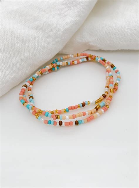 Seed Beaded Stretch Bracelet — The Jewel Shop