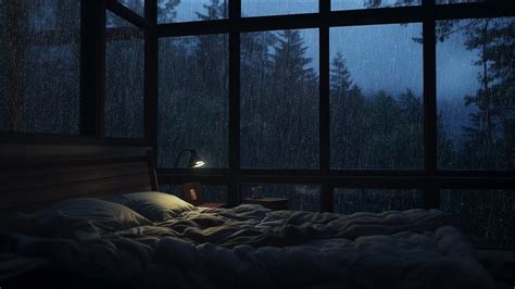 Rainy Night Sleep Instantly In 5 Minutes With Heavy Rain Sounds