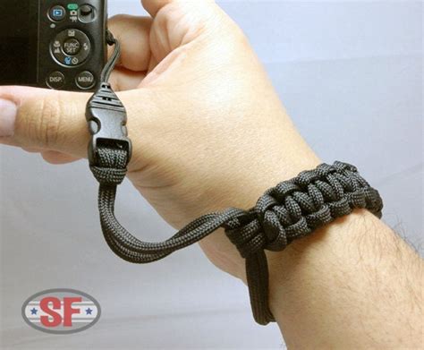 Paracord Survival P S Camera Wrist Strap Cobra Weave