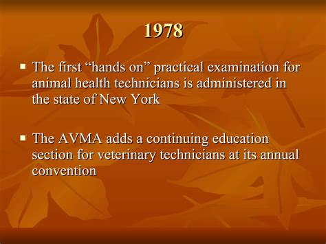 History Of Veterinary Technicians | PPT