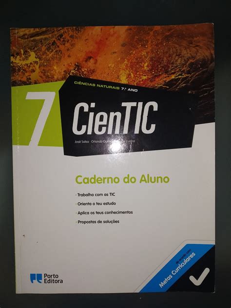 Caderno Do Aluno Cientic Ci Ncias Naturais Porto Editora Rio