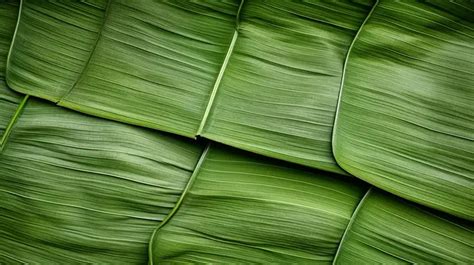 Captivating Patterns Of Banana Leaf Texture Background Green Nature