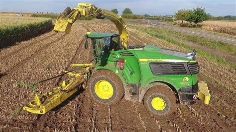 Ensilage De Ma S John Deere I Rangs Eta Kuchly Youtube