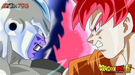 Goku Vs Frost Epic HD Wallpaper From Dragon Ball Super By AL3X796