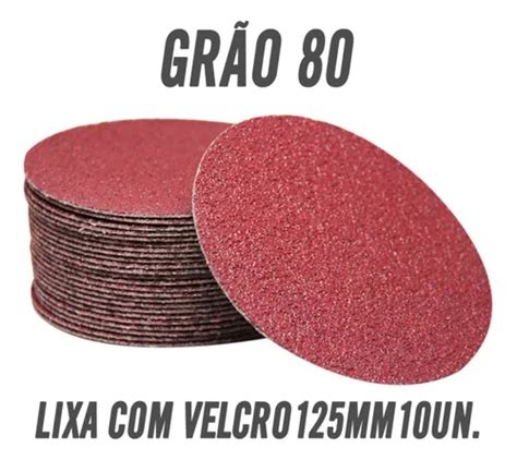 Disco De Lixa Velcro Mm Gr Os Diversos Kit Pe As Quantidade