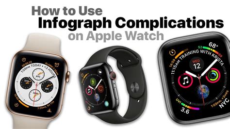 How To Use Infograph Complications On Your Apple Watch Youtube