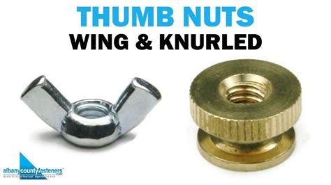 Thumb Nuts Wing Knurled Nuts You Can Use Without Tools Fasteners