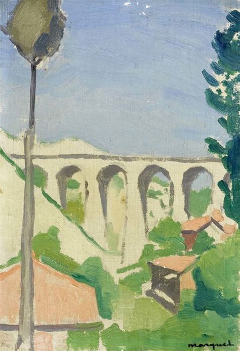 ALBERT MARQUET Landscape With Viaduct Near Riaux Henri Matisse