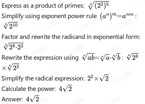 Solved Bentuk Perpangkatan Dari Sqrt Others