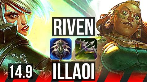 Riven Vs Illaoi Top 7 Solo Kills 1400 Games Euw Master 14 9