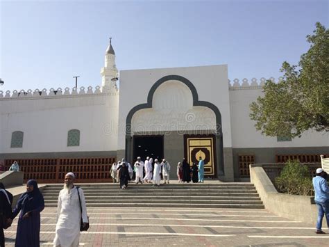 Entrance Of Quba Mosque In Medina Islamic Sacred City Of Al Madinah