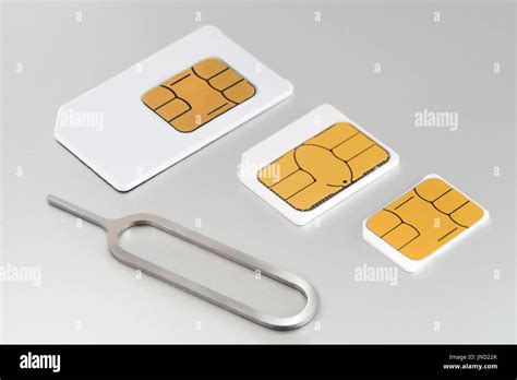 Three types of GSM SIM cards: Mini SIM, Micro SIM and Nano SIM Stock ...