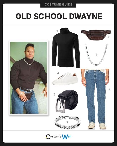 Dress Like Old School Dwayne Costume | Halloween and Cosplay Guides