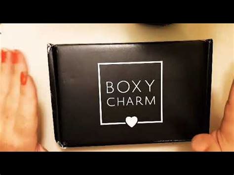 ASMR Boxy Charm Unboxing And Review Whispering And Tapping YouTube