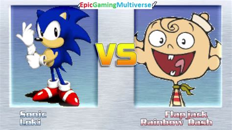 Mugen Matches Battles Fights Of Loki Rainbow Dash And Sonic The