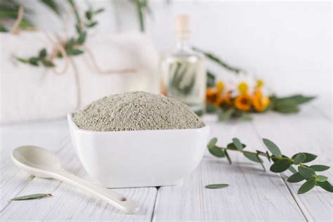 Bentonite Powder Sodium Calcium Types Reduce Digestive Issues Removing