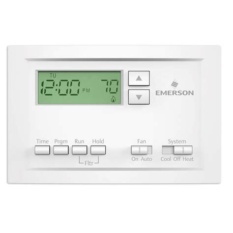 Emerson Premium 7 Day Programmable Digital Thermostat The Home Depot Canada