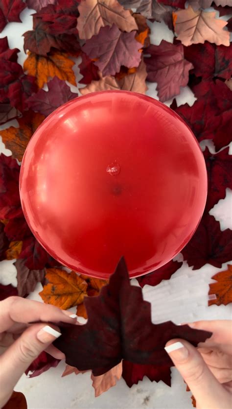 Easy Fall Leaf Candle Holder