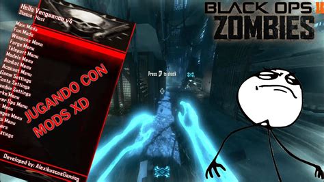 Cod Black Ops Zombies La Carcel Investigando Mapa Con Mods Xd