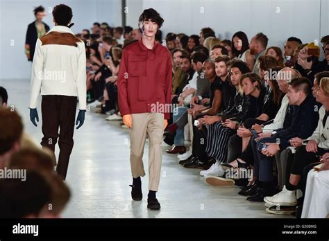 Models On The Catwalk During The Agi Sam London Collections Men SS17