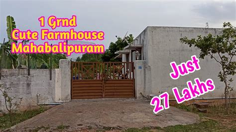 Id Ecr Farmhouse For Sale Near Chennai Mahabalipuram Grnd North