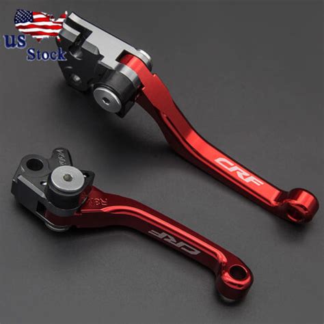 CNC Pivot Dirt Bike Brake Clutch Levers Fit For Honda CRF250F 2019 2021