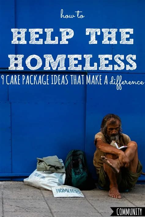 Homeless Care Package 9 Ideas To Make A Difference