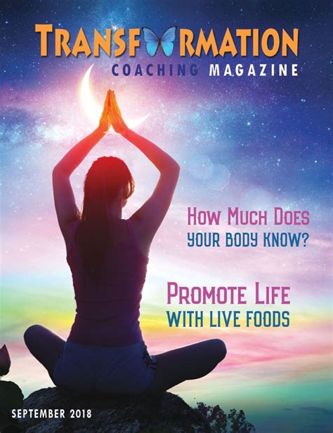 Transformation Magazine How Much Does Your Body Know September 2018