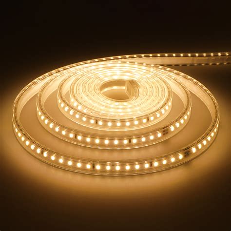 Dimmable Led Strip 2m 3000k 120 Ledsm Ip65 Plug And Play