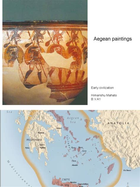 Aegean Paintings Early Civilization Himanshu Mahato Bva1 Pdf