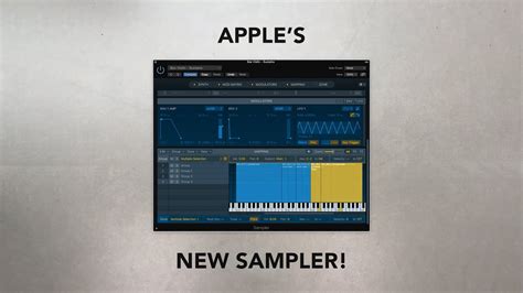 Apple Just Released A New Sampler Plugin Exs24 Is Now Logic Sampler