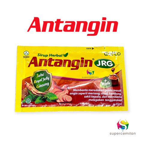 Antangin Cair Sirup Herbal Jrg Sachet Lazada Indonesia