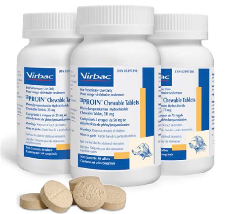 PROIN® (Phenylpropanolamine Hydrochloride) Chewable Tablets