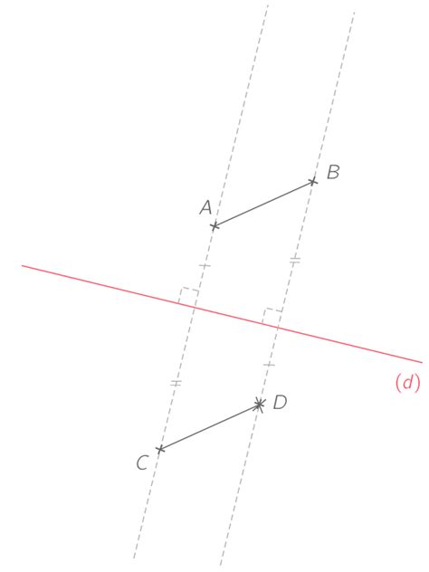 Construire Le Sym Trique D Un Segment Par Rapport Une Droite E