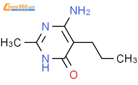 103980 54 7 4 3H Pyrimidinone 6 amino 2 methyl 5 propyl 化学式结构式分子式