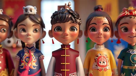 chinese animation images    freepik