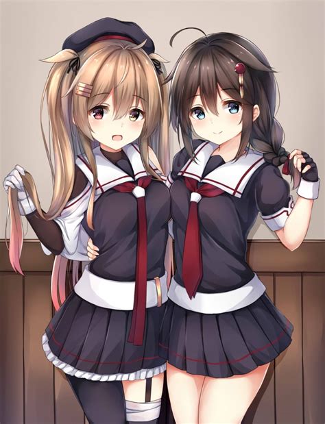 艦隊これくしょん 艦これ 【時雨 村雨】 壁紙