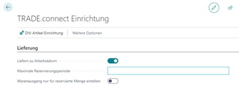 Lieferung Und Lager Trade Connect Dokumentation